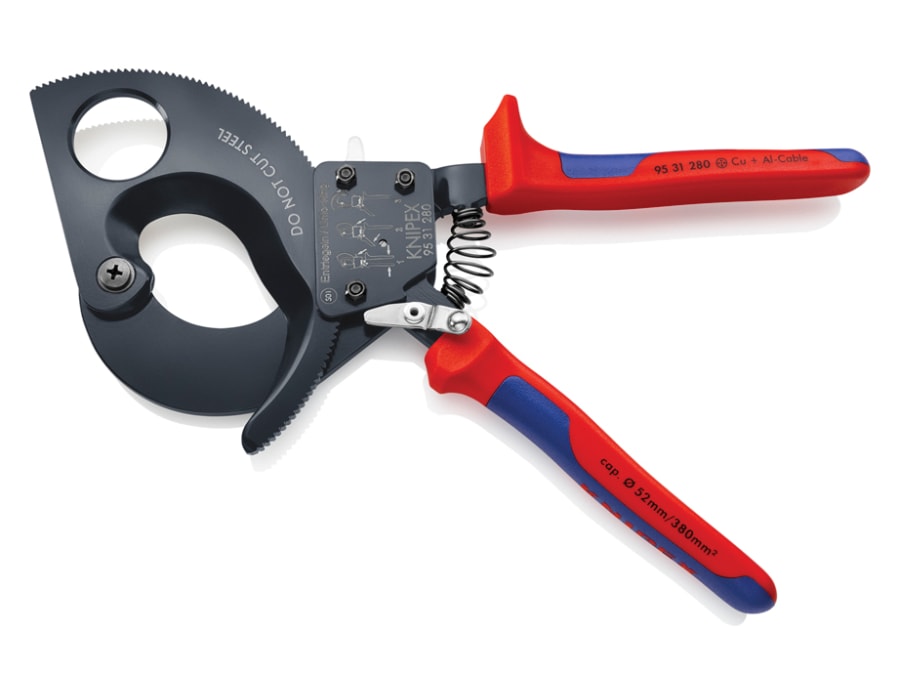 Knipex 9531280 280mm Ratchet Action Cable Shears