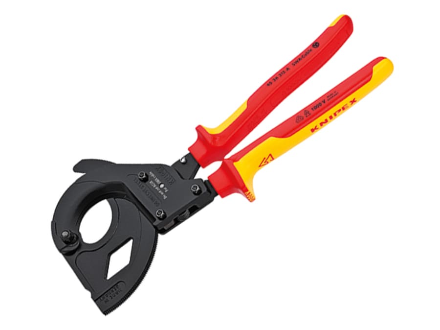 Knipex 9536315A 315mm VDE Ratchet Action Cable Cutter