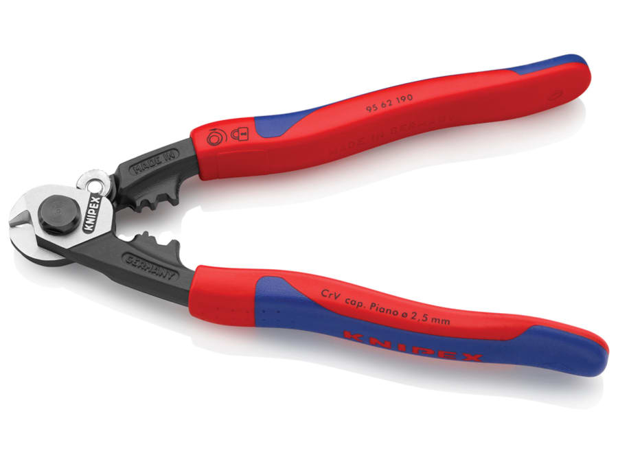 Knipex 9562190SB 190mm Wire Rope Cutters