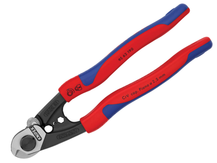 Knipex 9562190SB 190mm Wire Rope Cutters
