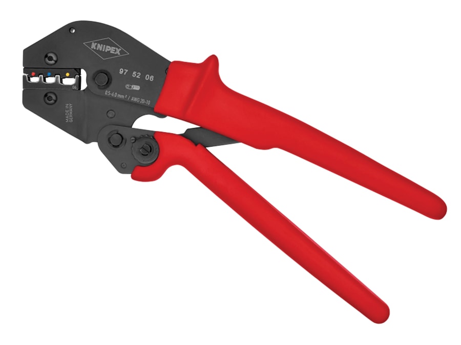 Knipex 975206SB Crimping Pliers for Insulated Terminals
