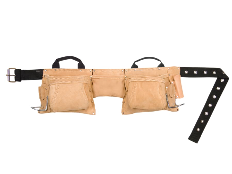 Kuny's AP527X 12 Pocket Heavy-Duty Leather Work Apron