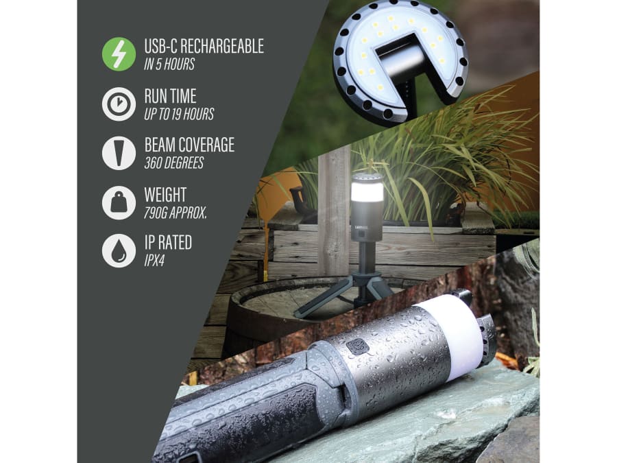 Lighthouse HLWL2199 Adventure Series Tripod Light