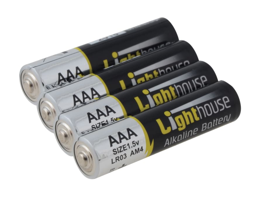 Lighthouse LR03 AAA Alkaline Batteries