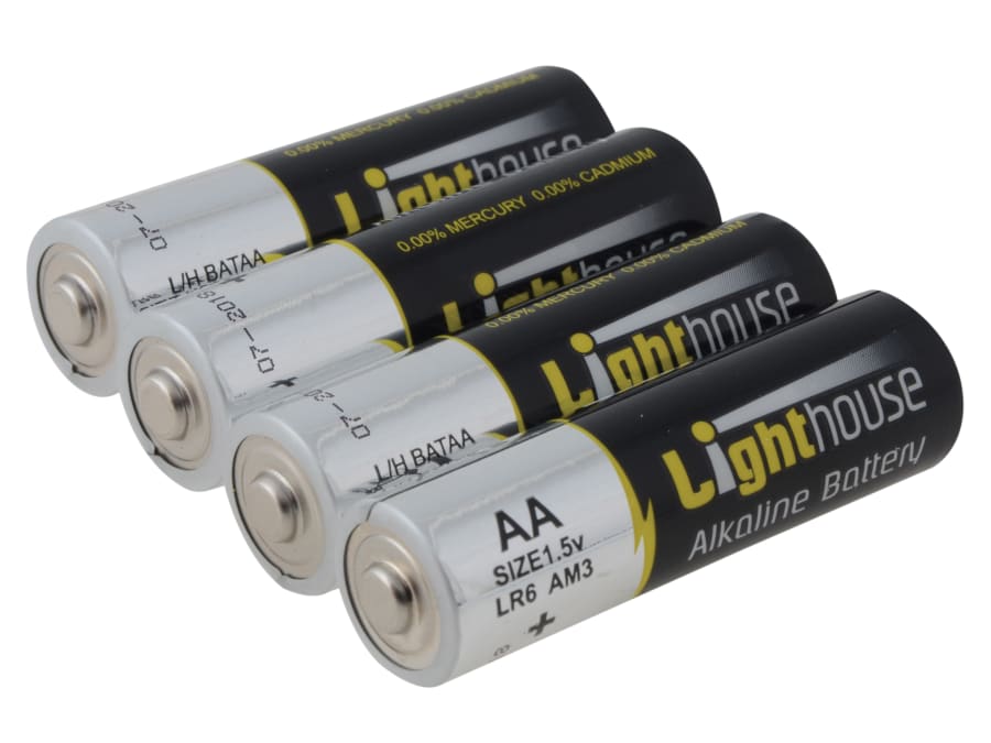 Lighthouse LR6 Alkaline Batteries Pack of 4