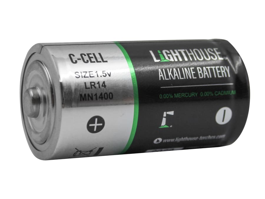 Lighthouse LR14 Alkaline Batteries 6200mAh (Pack 2)