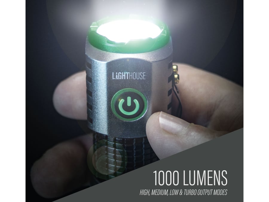 Lighthouse HLWF0547 Rechargeable LED Nano Hand Torch