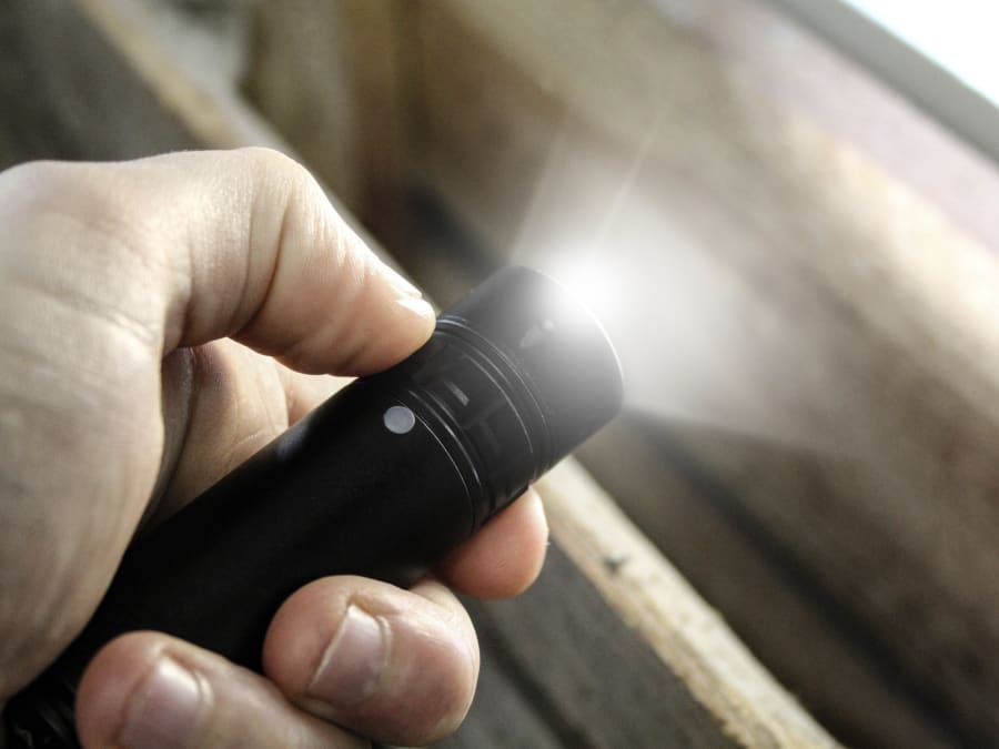 Lighthouse HLRC5048 Rechargeable LED Pocket Torch 120 Lumens