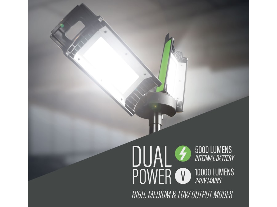 Lighthouse AST100TLC 10000 Lumen Rechargeable Site Light