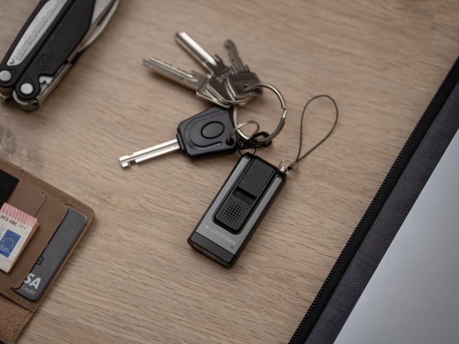 Ledlenser K6R Safety Keyring Floodlight & Alarm