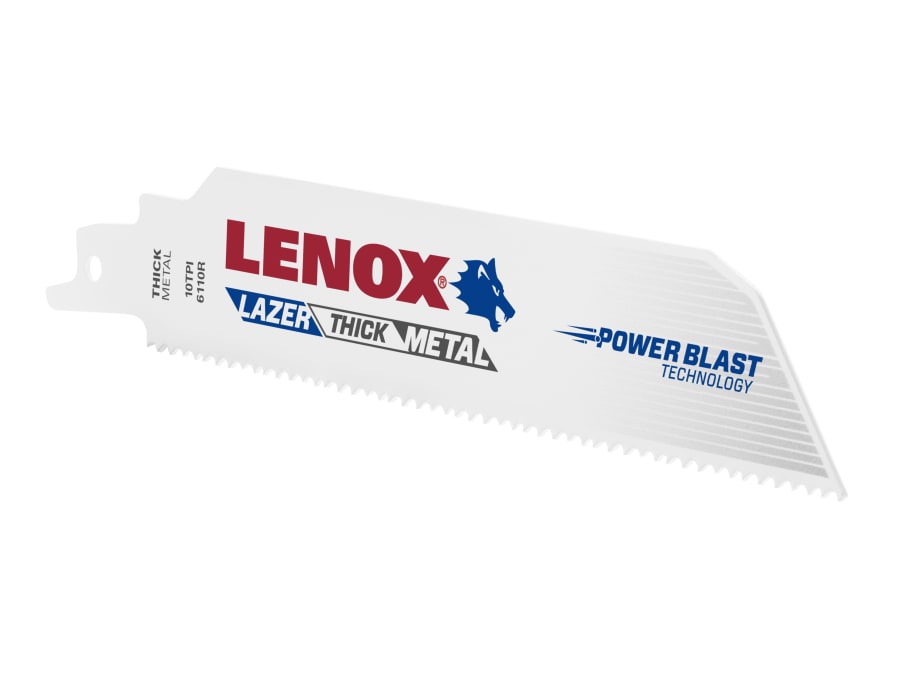 Lenox 201706110R Metal Cutting Reciprocating Saw Blade 152mm 10 TPI with 5 Blades