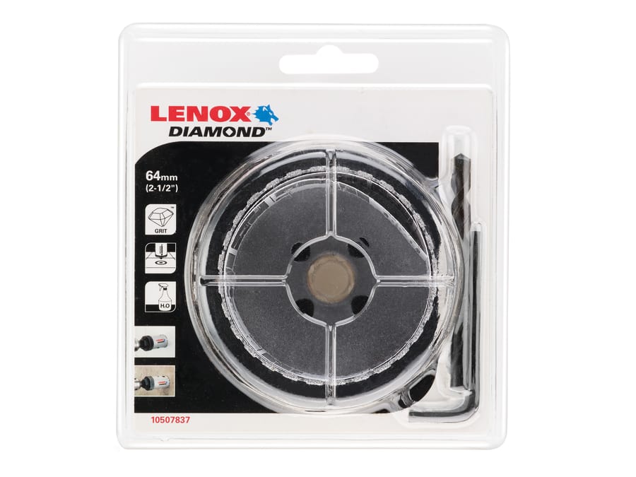 Lenox 10507837 64mm Diamond Holesaw