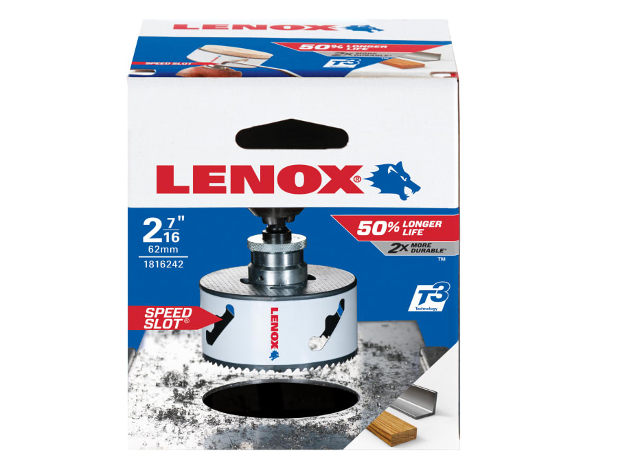 Lenox 1816242 62mm Bi-Metal Holesaw