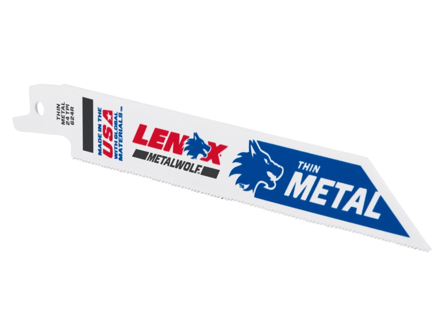 Lenox 20568624R Metal Cutting Reciprocating Saw Blade 152 x 19 x 0.9mm 24 TPI