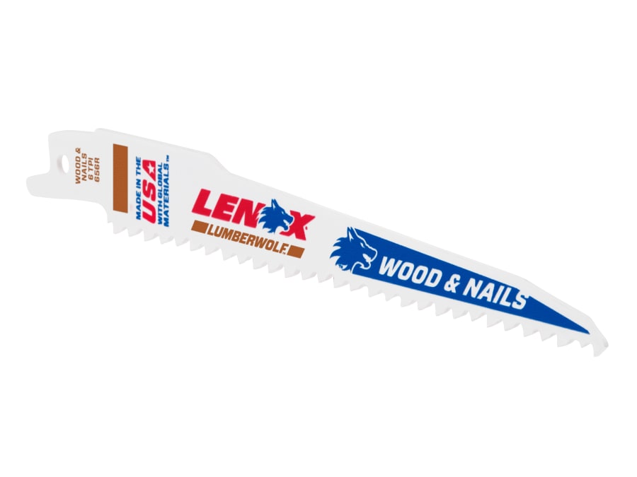 Lenox 20556676RC 152mm 6 TPI Reciprocating Saw Blade with 5 Pack