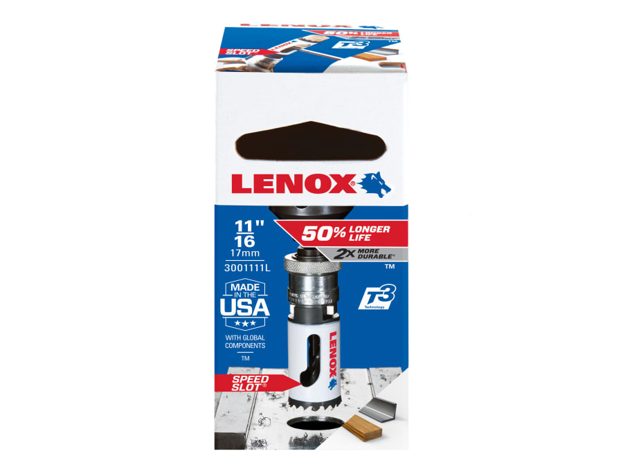 Lenox T3001111L 17mm Bi-Metal Holesaw