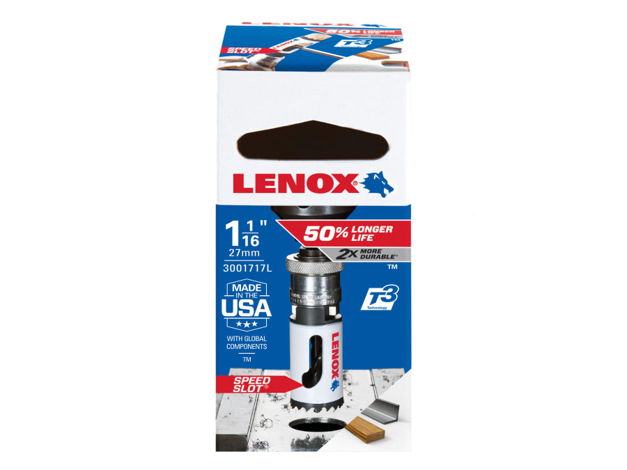 Lenox T3001717L 27mm Bi-Metal Holesaw