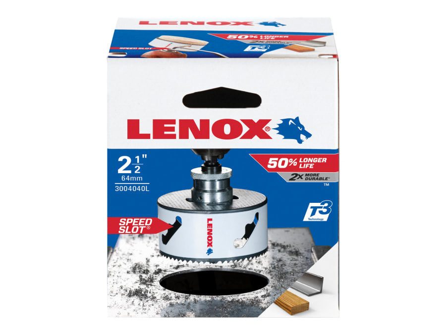 Lenox T3004040L 64mm Bi-Metal Holesaw