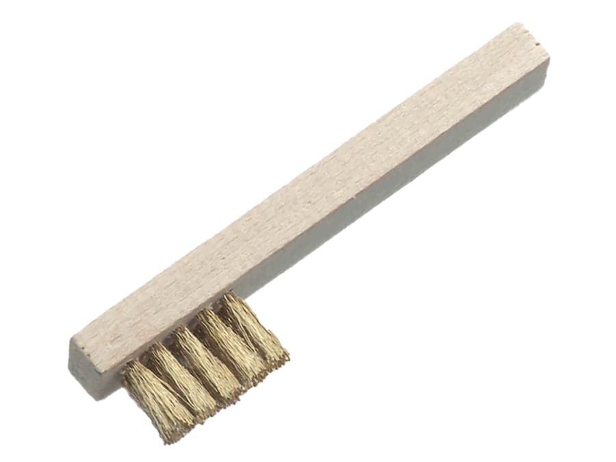 Lessmann 125111 2 Row Brass Wire Spark Plug Brush