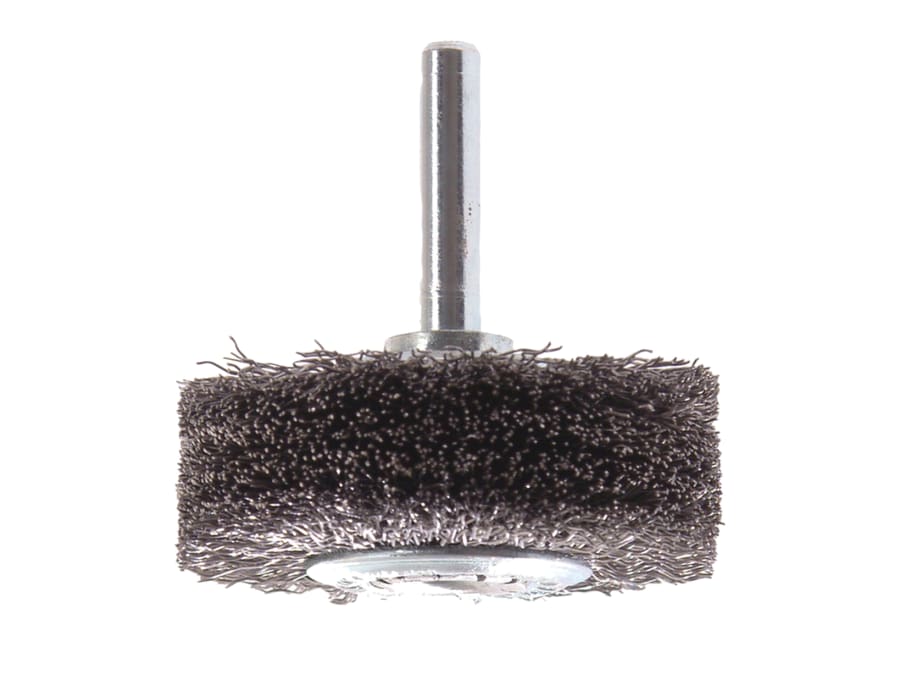 Lessmann 415164 50 x 20mm Wire Wheel Brush with 0.30 Steel Wire