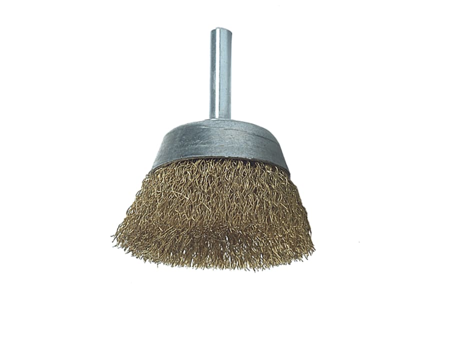Lessmann 43012607 50mm Brass Wire Cup Brush