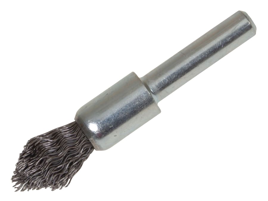 Lessmann 451162 Pointed End Brush with Shank 12/60 x 20mm 0.30 Steel Wire