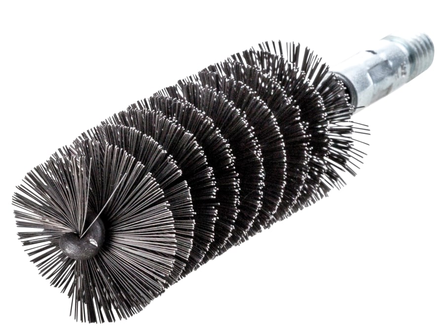 Lessmann 50613 30mm Steel Wire Threaded Tube Brush