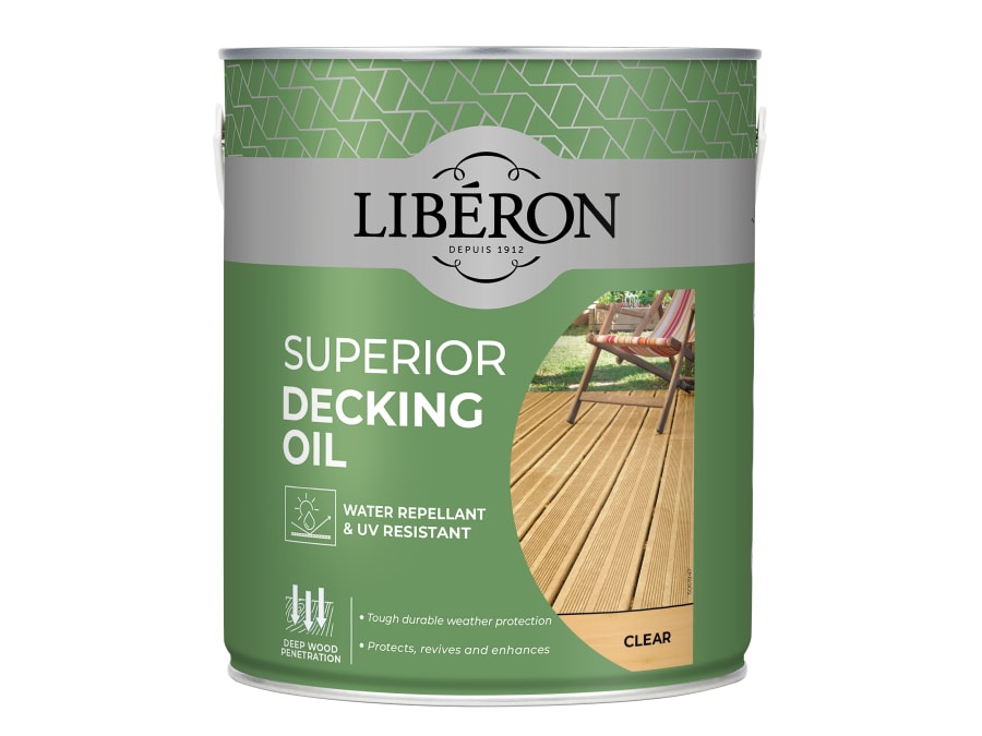 Liberon 126103 Superior Decking Oil Clear 2.5 Litre