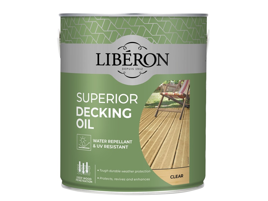 Liberon 126106 Superior Decking Oil Clear 5 Litre