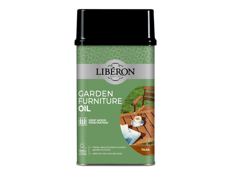 Liberon 126173 Teak Furniture Oil 1 Litre