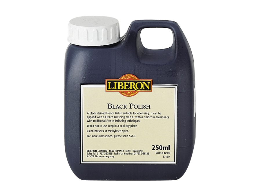 Liberon 014662 Black Polish 250ml