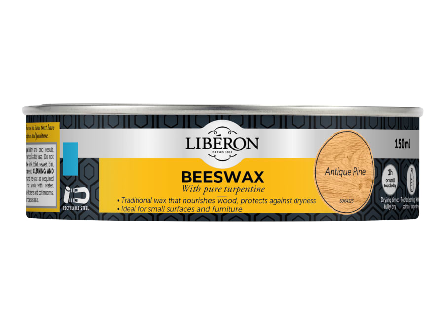 Liberon 126893 Beeswax Paste Antique Pine 150ml