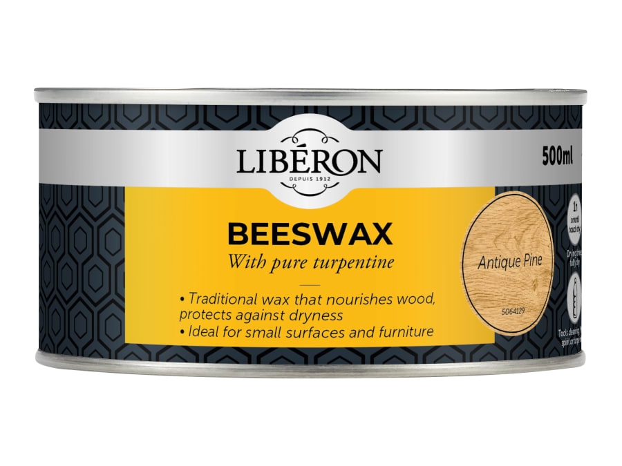 Liberon 126896 Antique Pine Beeswax Paste 500ml
