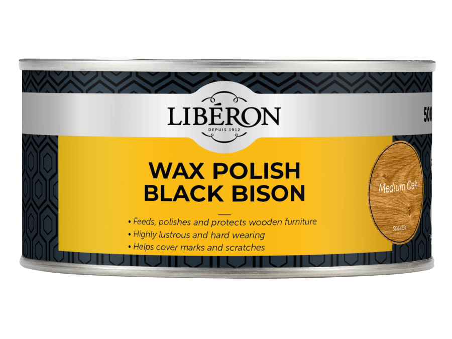 Liberon 126877 Medium Oak Wax Paste 500ml