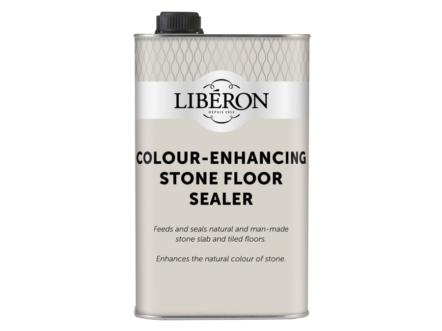 Liberon 126767 Colour Enhancer Stone Floor Sealer 1 Litre