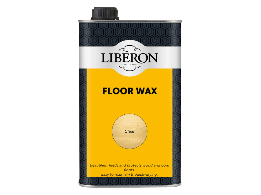 Liberon 126952 Floor Wax Clear 1 Litre
