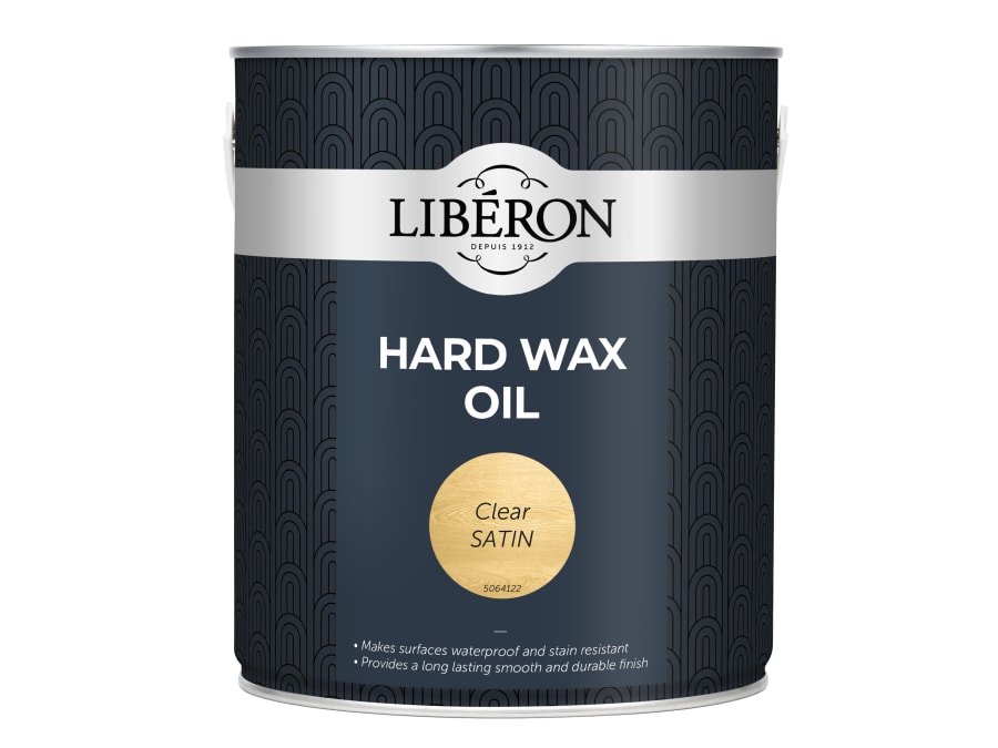 Liberon 104469 Hard Wax Oil Clear Satin 2.5 Litre