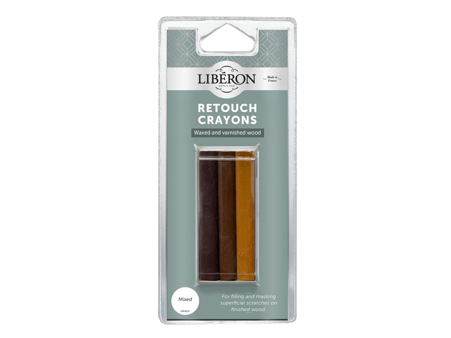 Liberon 126927 Retouch Crayons Mixed 3 Pack