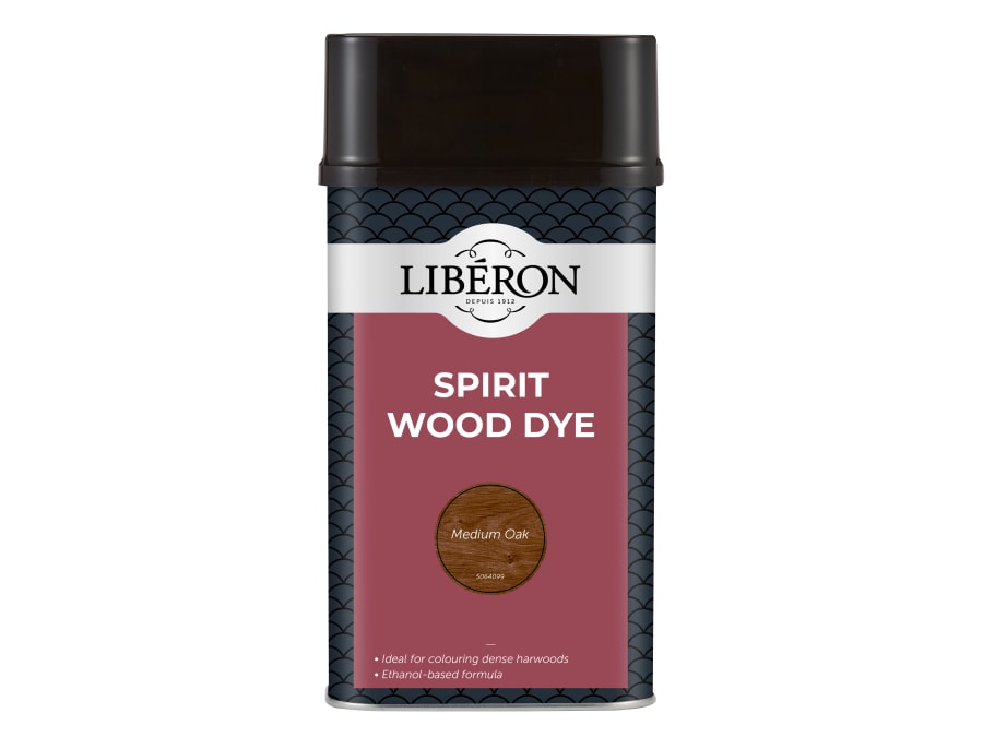 Liberon 126791 Medium Oak Wood Dye 1 Litre