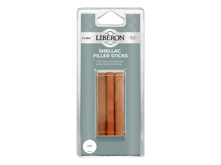 Liberon 126840 Shellac Filler Sticks Light