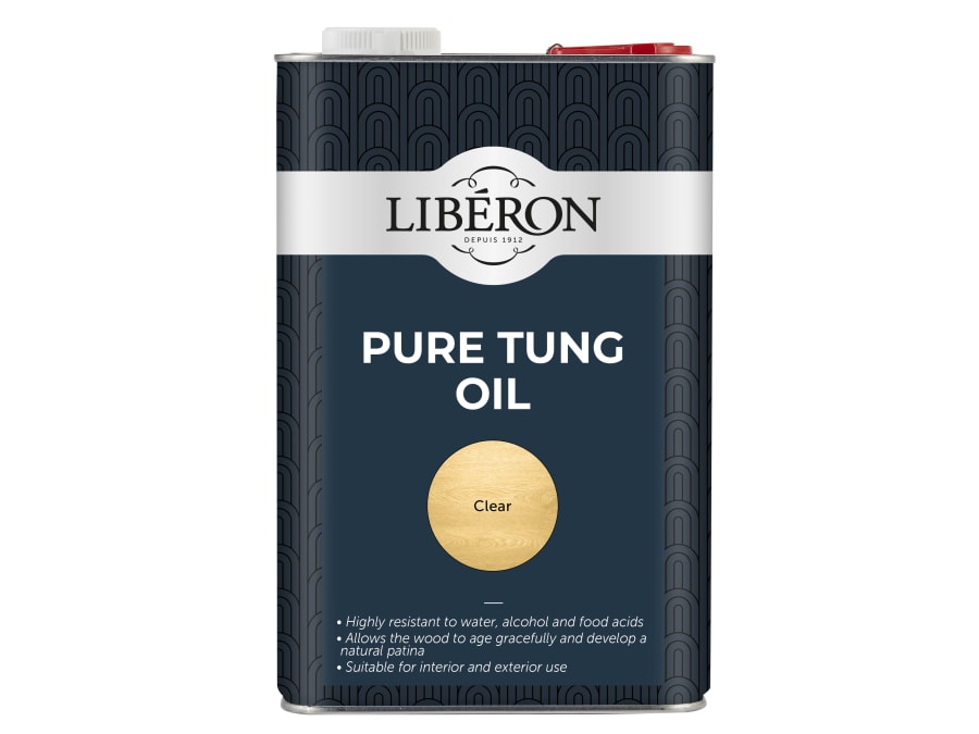 Liberon 126806 Pure Tung Oil 5 Litre