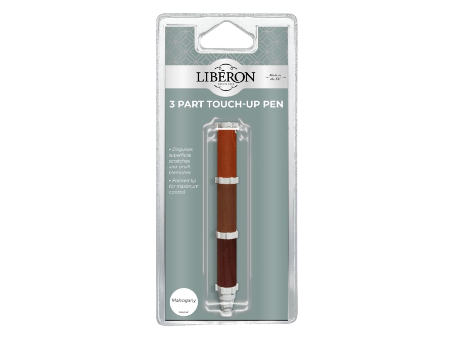 Liberon 126911 Mahogany 3 Part Touch-Up Pen