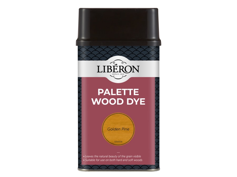 Liberon 126743 Palette Wood Dye Golden Pine 500ml