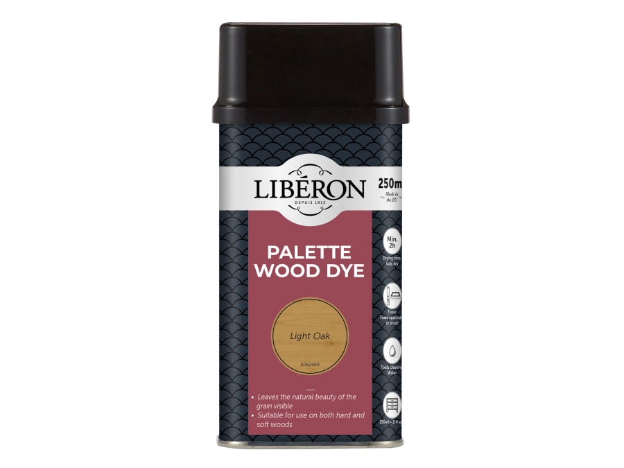 Liberon 014331 Light Oak Wood Dye 250ml