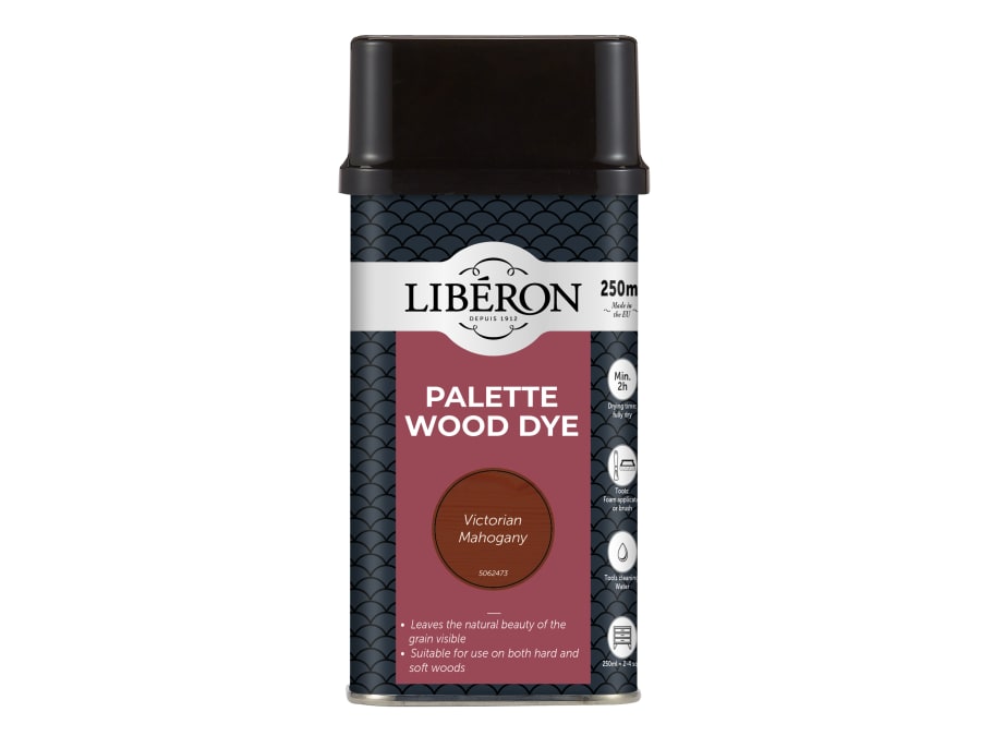 Liberon 126735 Victoria Mahogany Wood Dye 250ml