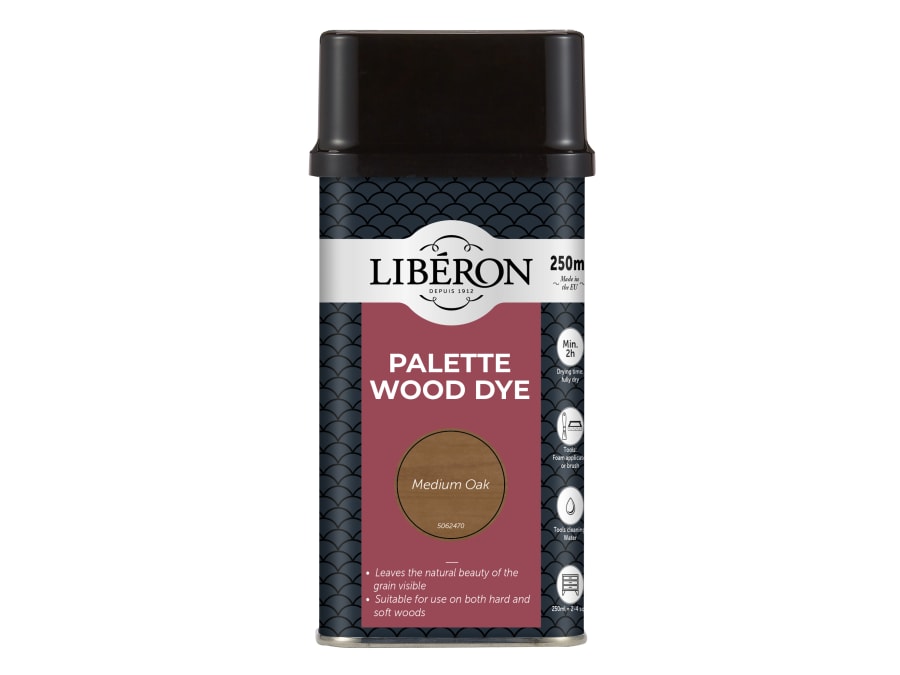 Liberon 014337 Medium Oak Wood Dye 250ml