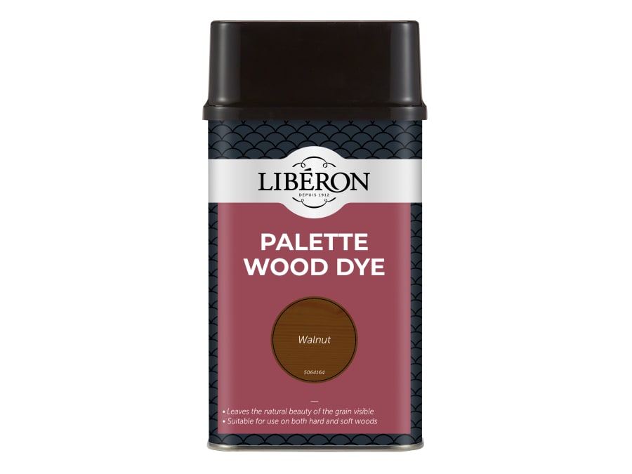 Liberon 126749 Palette Wood Dye Walnut 500ml