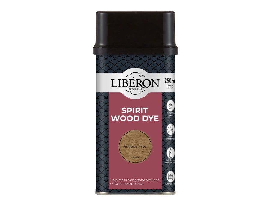Liberon 126778 Spirit Wood Dye Antique Pine 250ml