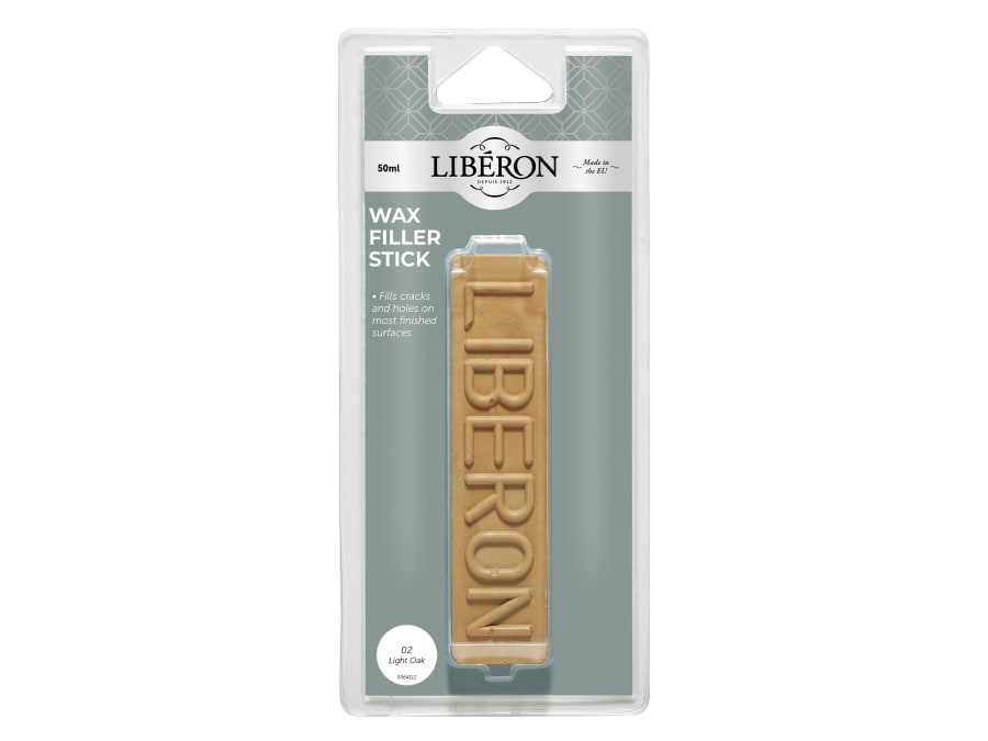 Liberon 126843 Wax Filler Stick Light Oak 50g