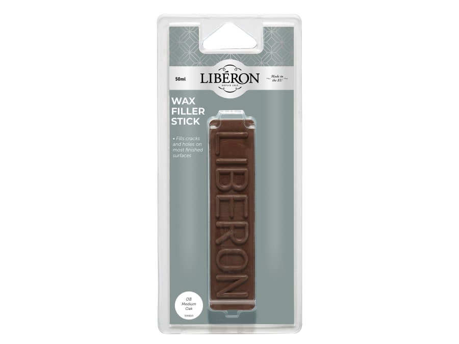 Liberon 126846 Medium Oak Wax Filler Stick 50g